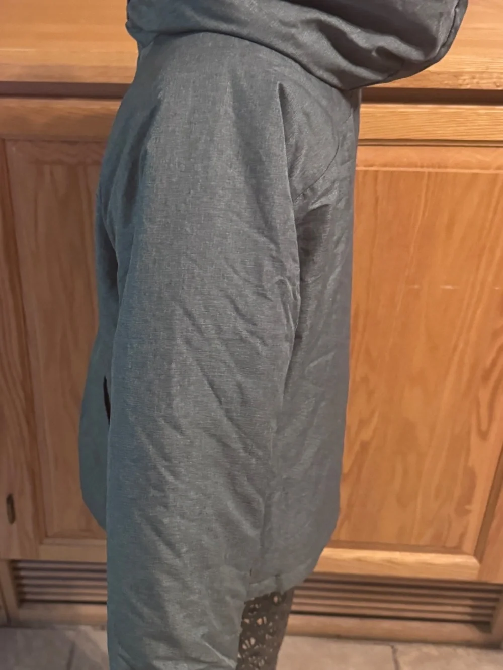 Boys Gray All In Motion Warm Winter Jacket Medium Casual Comfortable